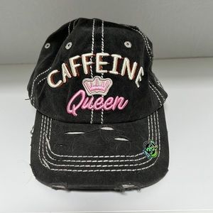 Caffeine queen ball cap